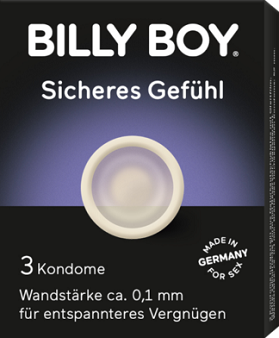 Billy Boy Kondome "sicheres Gefühl"