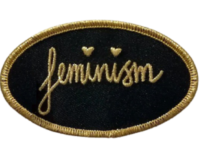 Patch “feminism” von DTglitzaglitza
