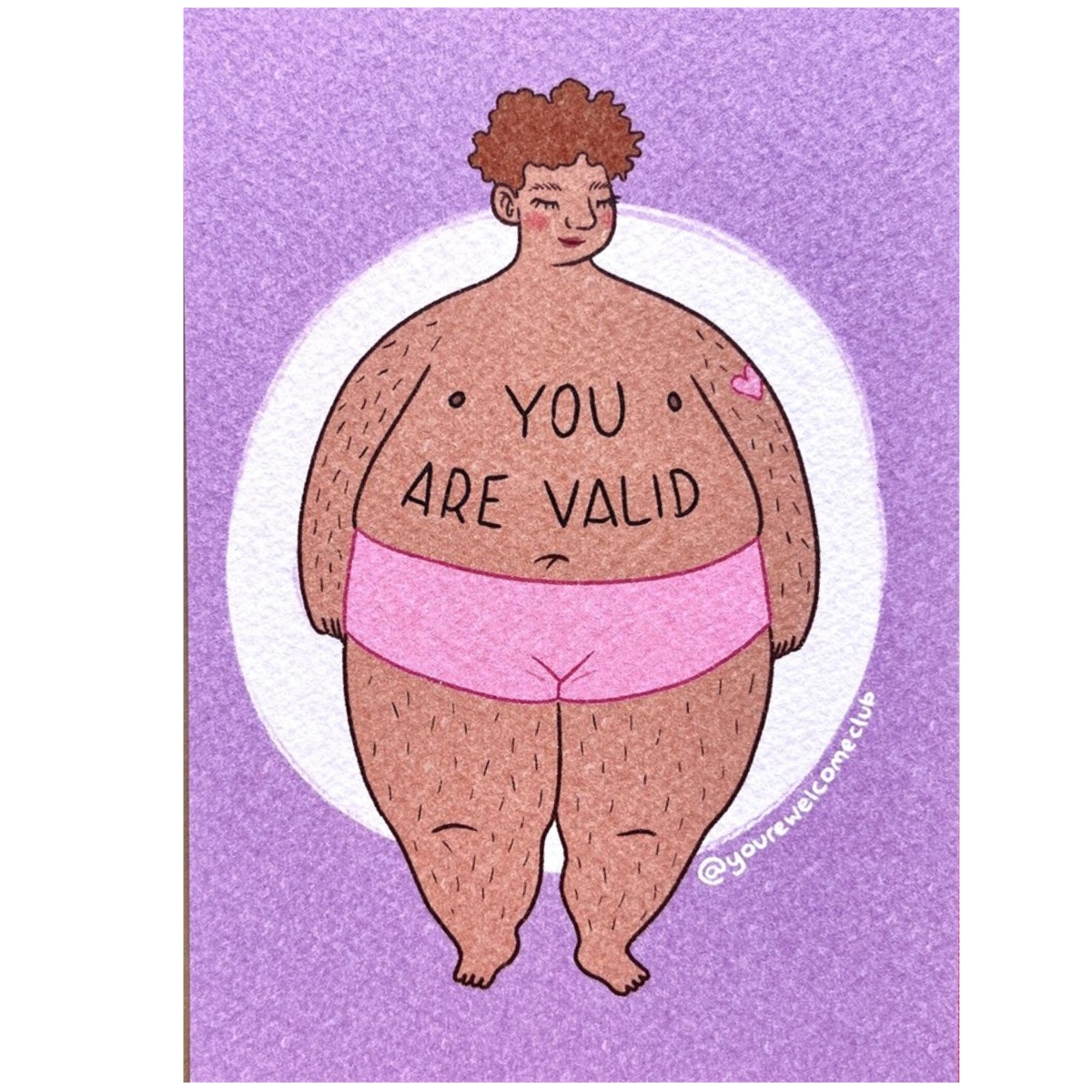 Postkarte You're Welcome Club - You Are Valid