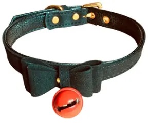 Halsband „bell“ von St. Pauli Deluxe (schwarz & vegan)