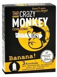 The Crazy Monkey Kondome "Banana"