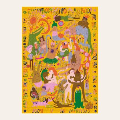 Puzzle "Everybody Has A Body" von Slinga – Bild 2