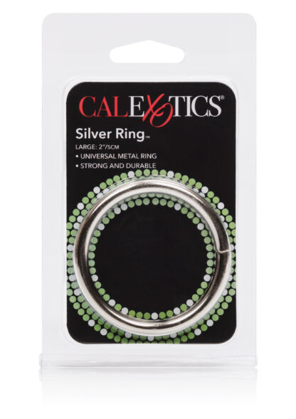Metallringe "silver" von Calexotics (drei Größen) – Bild 4