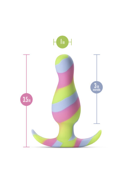 Anal Plug "Kaleido lime" von Avant – Bild 4