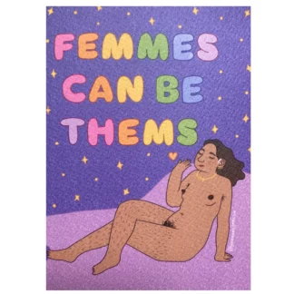 Postkarte You're Welcome Club - Femmes can be thems