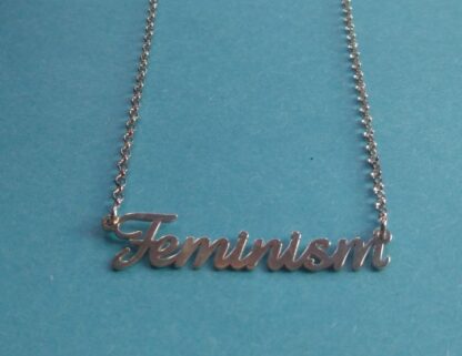 Halskette "Feminism" (925er Sterlingsilber) – Bild 3