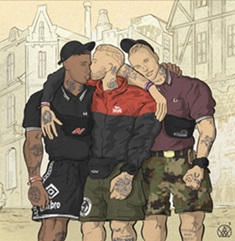Poster Andy Warlord - Antifa Macker in Love