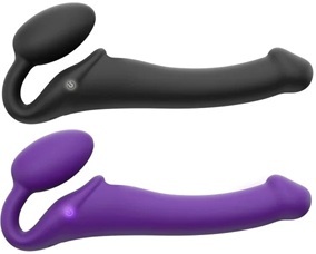 Strapless Strap-on „Vibrating Bendable“ von Strap-on-me (2 Farben)
