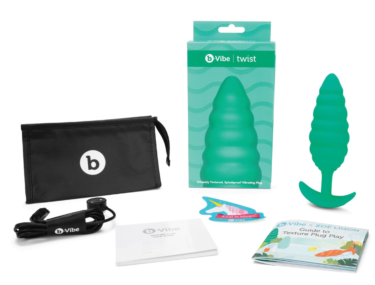 Vibrationsplug "Texture" von bVibe – Bild 4