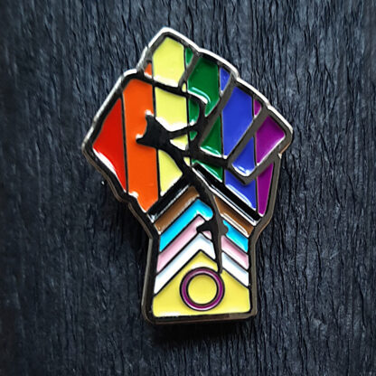Pin “Inter* Progress Pride Faust” von trans*fabel – Bild 2
