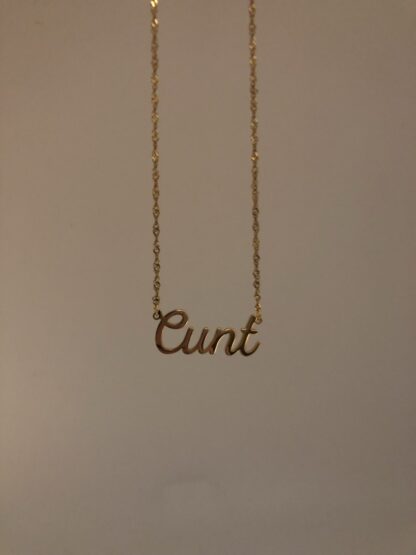 Halskette "Cunt" – Bild 2