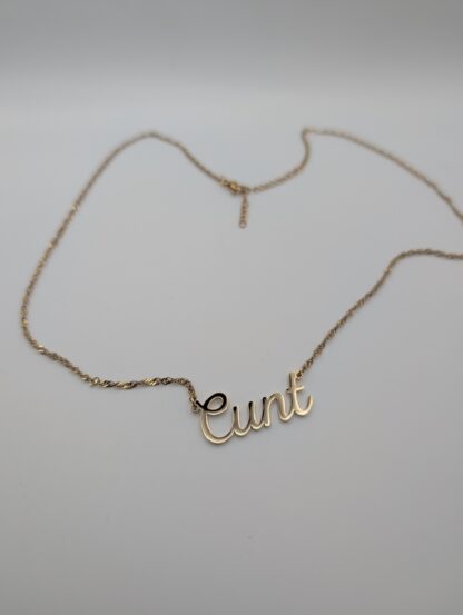 Halskette "Cunt" – Bild 4