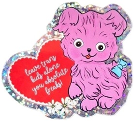 Sticker von The Peach Fuzz - Leave Trans Kids Alone