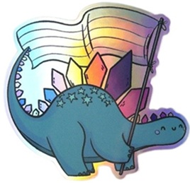 Sticker von Louie Läuger - Dino