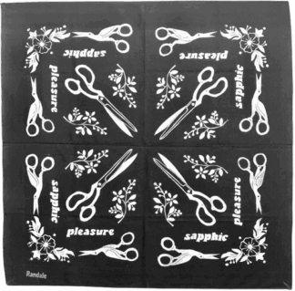 Bandana “Sapphic Pleasure” von Rollschuh Randale
