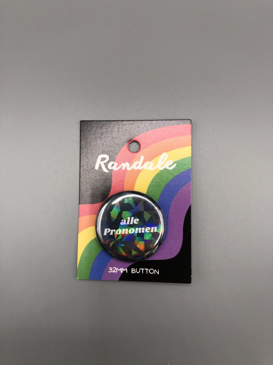 Pronoun Button - 6 Varianten - von Rollschuh Randale – Bild 2