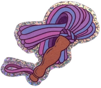 Sticker "Flogger" von You're Welcome Club