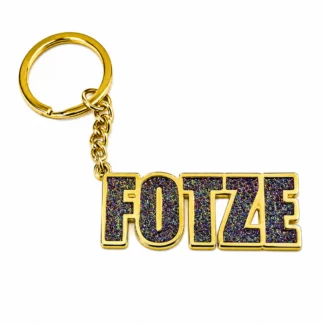 Schlüsselring "Fotze" von The Propcorner gold