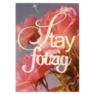 Postkarte The Propcorner - Stay fotzig