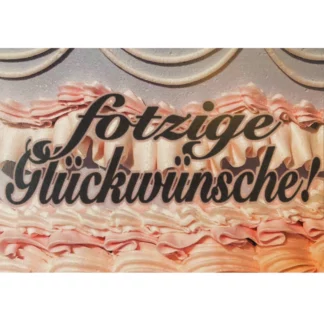 Postkarte The Propcorner - Fotzige Glückwünsche
