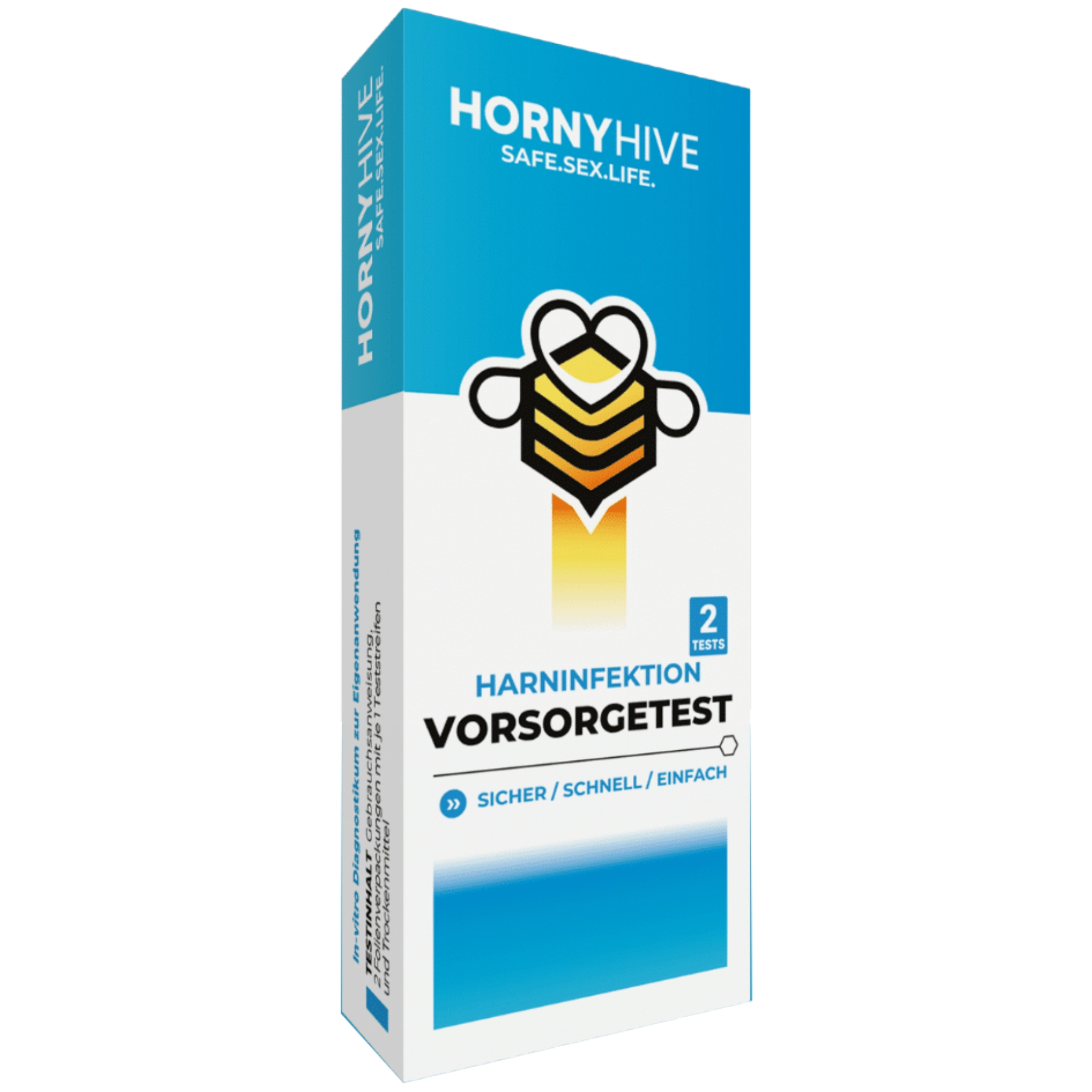 Schnelltest Harnwegsinfektion von Horny Hive