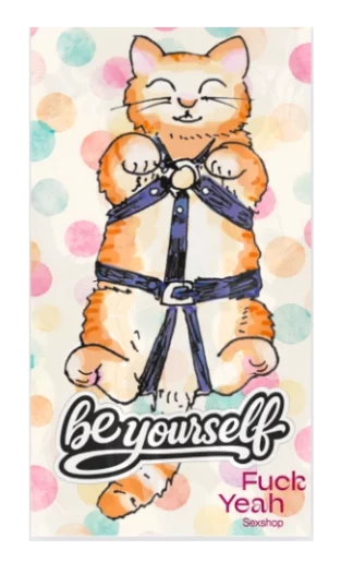 Sticker "Be Yourself" von Fuck Yeah