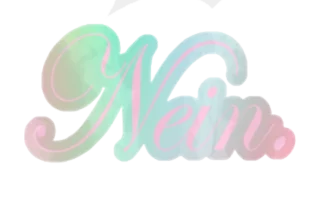Sticker "Nein" von Fuck Yeah
