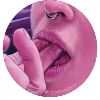 Sticker "Open Up" von You're Welcome Club