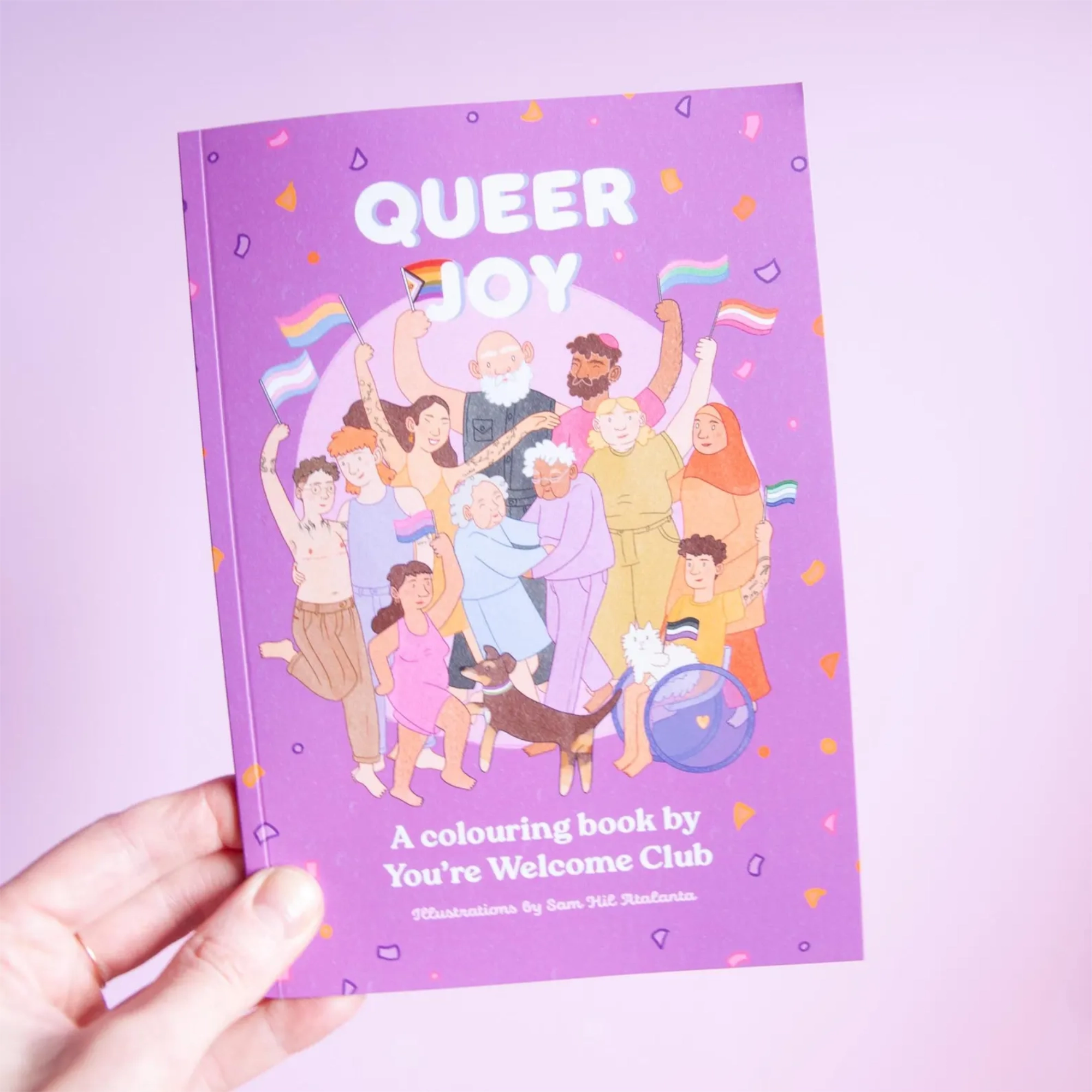 Ausmalbuch "Queer Joy"