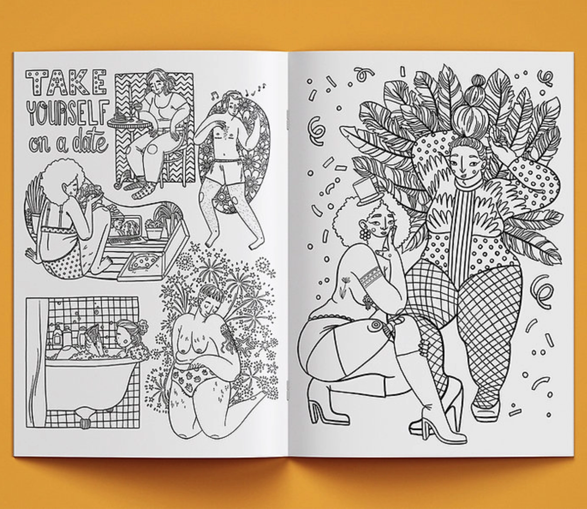 Ausmalbuch "Sexy Scribbles" – von Louie Läuger und Hannah Witton – Bild 2