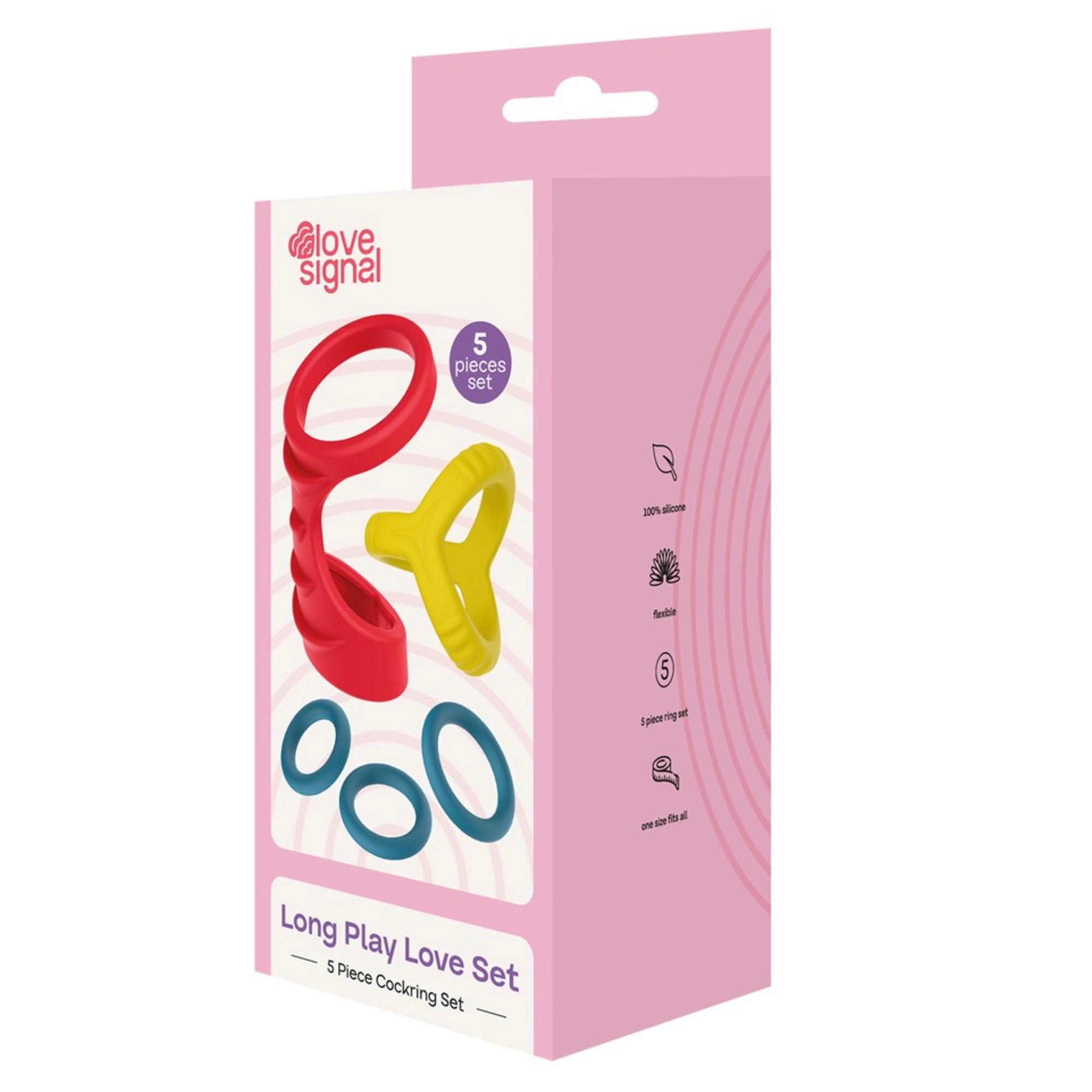 Penisring-Set "Long Play Love Set" von Dreamtoys – Bild 2