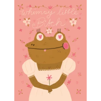 Postkarte Slinga – Whimsy Little Bitch