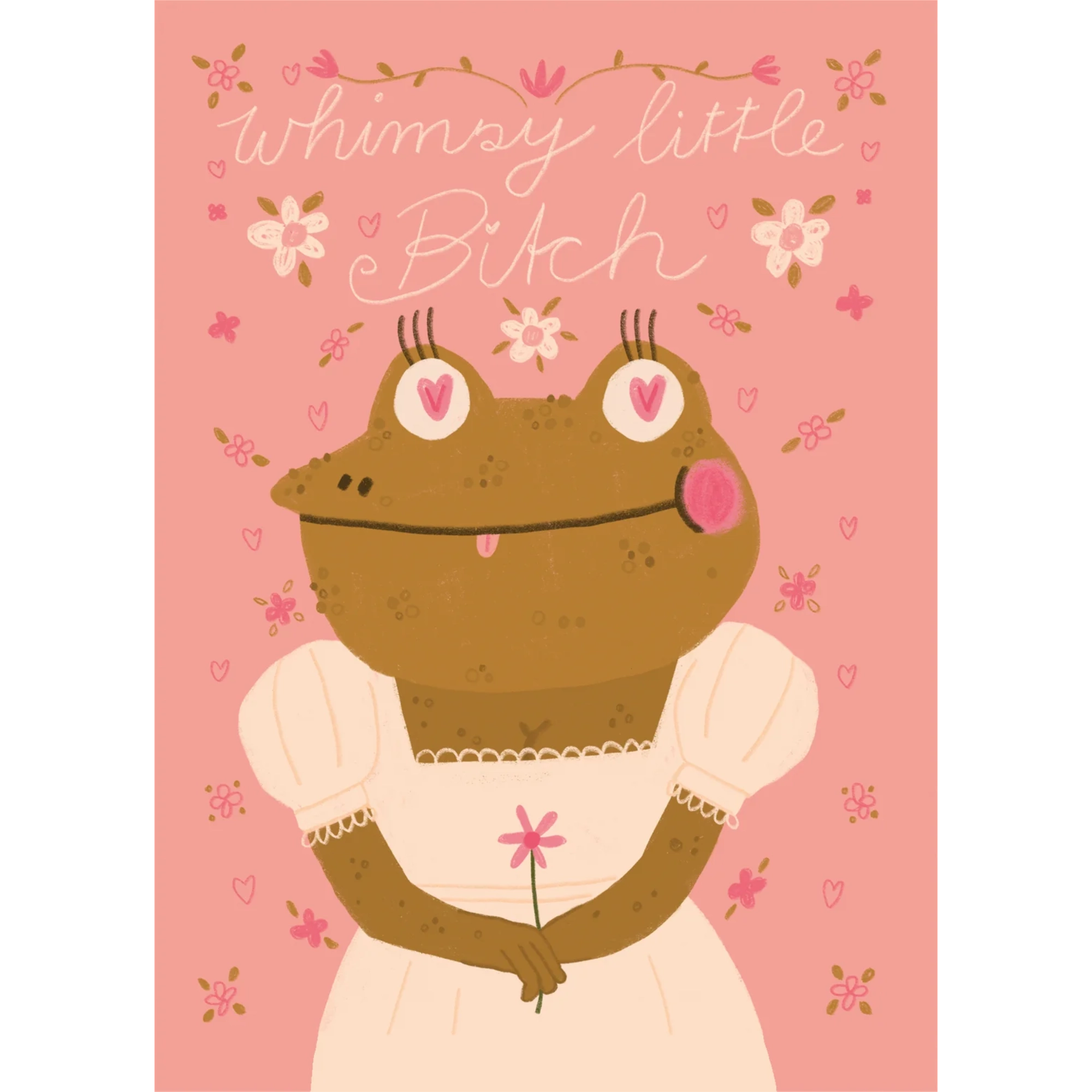 Postkarte Slinga – Whimsy Little Bitch