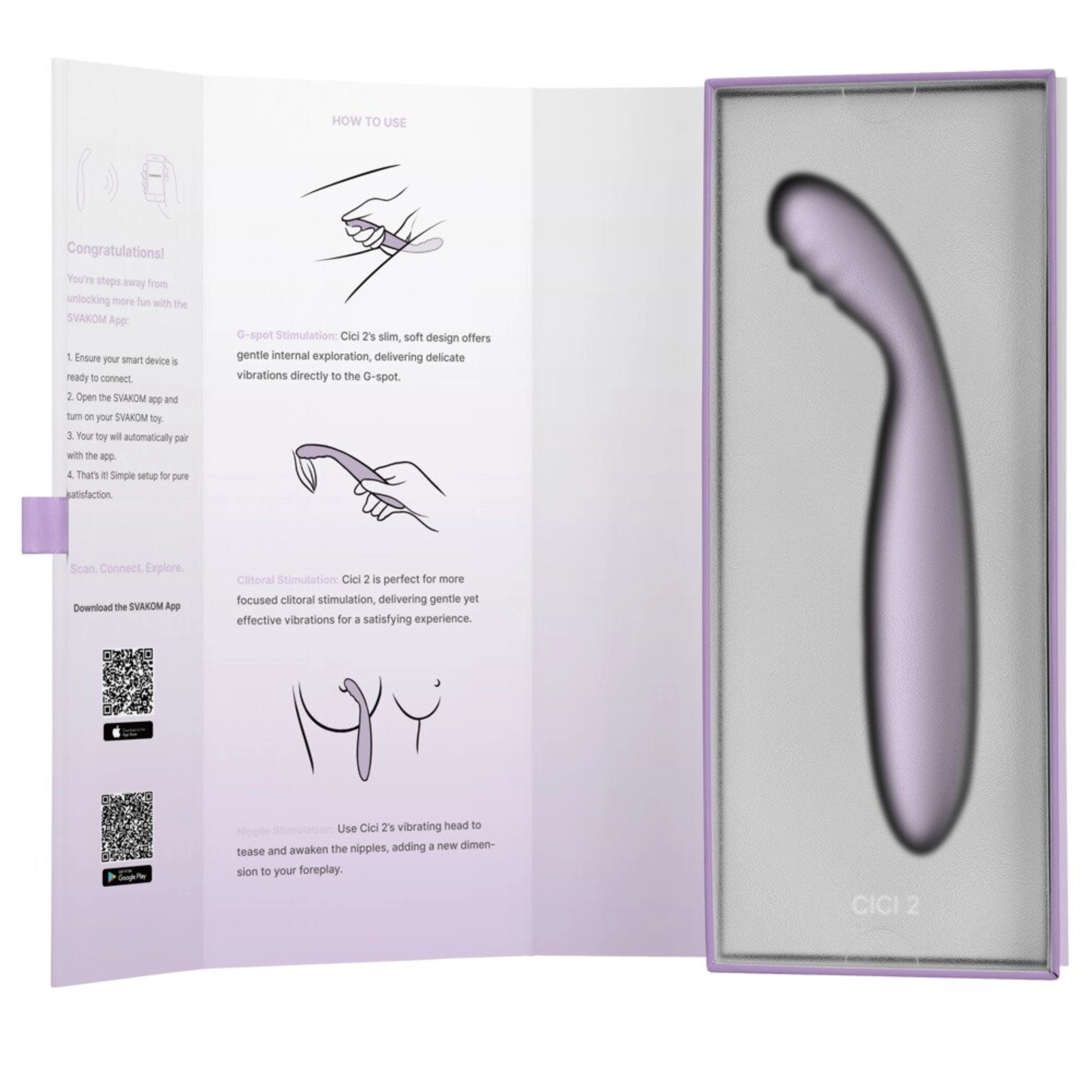 Kleiner Vibrator "Cici 2" von Svakom – Bild 8