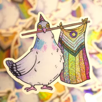 Sticker "Taube" - von Louie Läuger